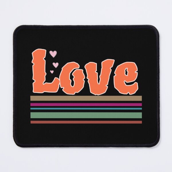 Item preview, Retro Colorful Love designed and sold by LemonFun.