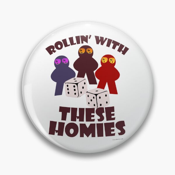 Item preview, Fun Rolling Homies Boardgame Meeple Art designed and sold by mytshirtfort.