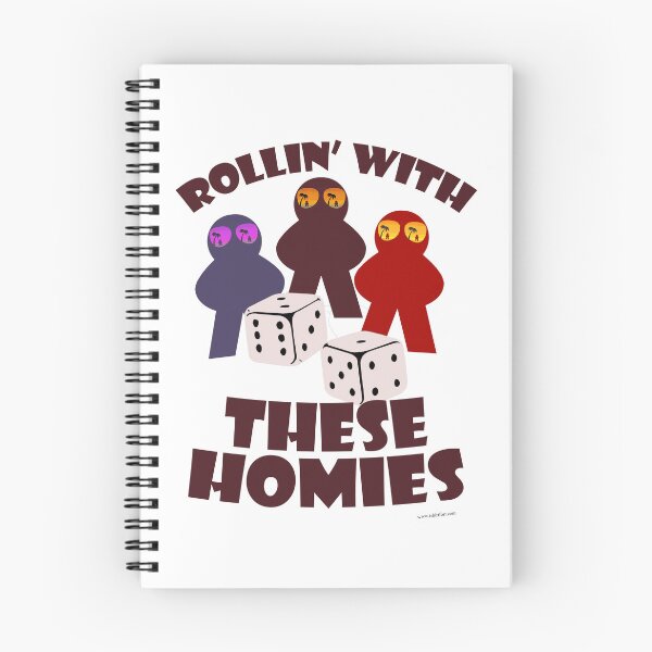 Item preview, Fun Rolling Homies Boardgame Meeple Art designed and sold by mytshirtfort.