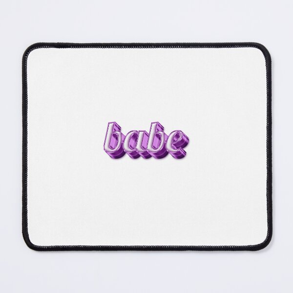 Item preview, Babe Pink Text Effect: Expressive Terms of Affection | Nickname designed and sold by Digital Mindscape.