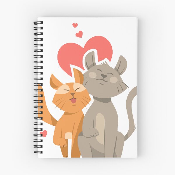 Item preview, Love's Paw: Romantic Cat Couple Valentine's Day Products designed and sold by FiveQuarter.
