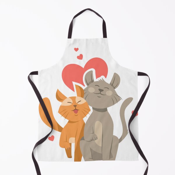 Item preview, Love's Paw: Romantic Cat Couple Valentine's Day Products designed and sold by FiveQuarter.