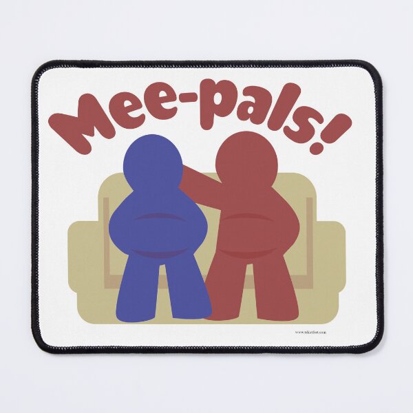 Item preview,  Mee Pals Funny Meeple Gamer Friends Cartoon designed and sold by mytshirtfort.