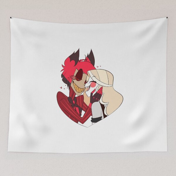 Item preview, Charlie + Alastor - Hazbin Hotel V-day designed and sold by OmniArtStudio.