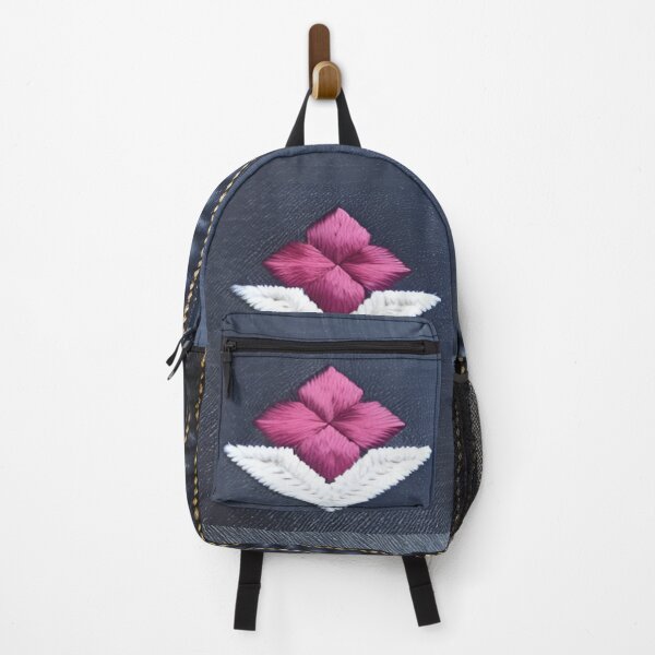Item preview, Jeans clothes, fuchsia embroidered jeans 11 designed and sold by Kader101.