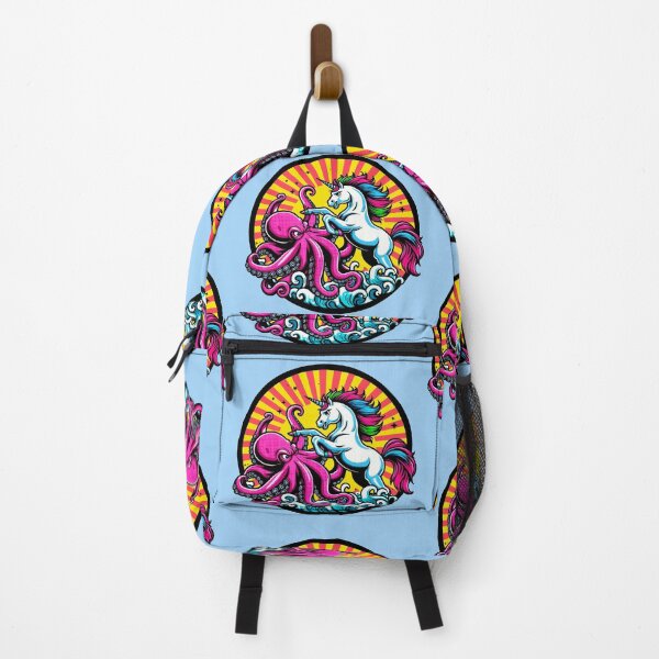 Item preview, Unicorn Versus Octopus designed and sold by Ghost on Toast.