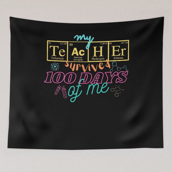 Item preview, My Teacher Survived 100 Days Of Me designed and sold by Paula-Ziolek.