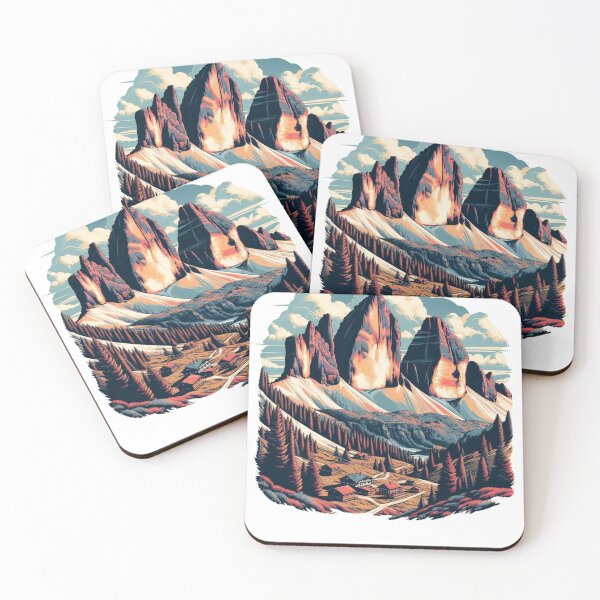 Item preview, Tre Cime di Lavaredo Drei Zinnen - Dolomiti Dolomites Mountains 5 designed and sold by SlothcoreVibes.