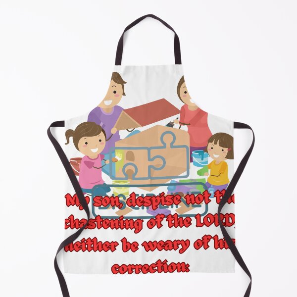 Item preview, My son, despise not the chastening of the LORD; neither be weary of his correction: designed and sold by Hinny8.