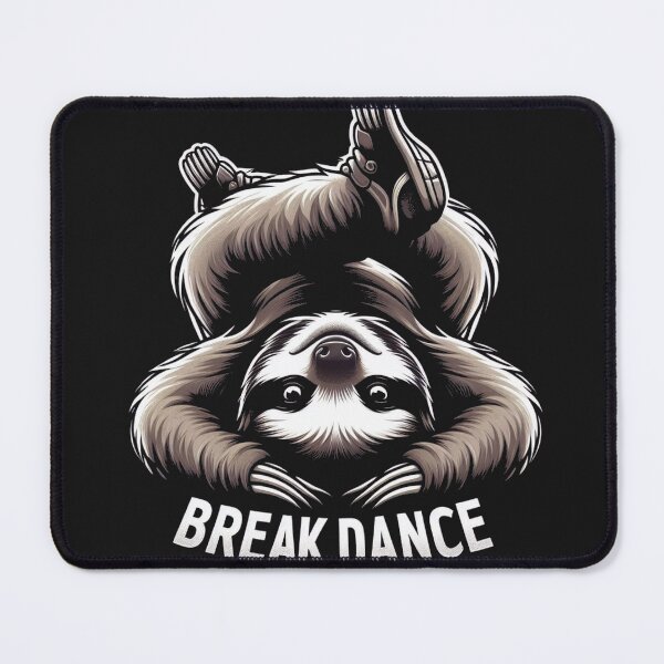 Item preview, Breakdance sloth designed and sold by MiroArtAbstra.