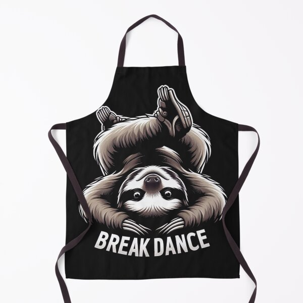 Item preview, Breakdance sloth designed and sold by MiroArtAbstra.