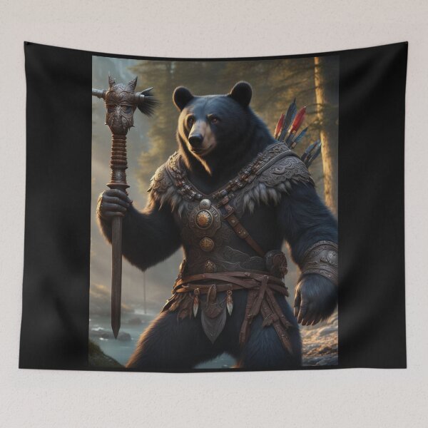 Item preview, Great Bear Warrior v1 designed and sold by Dryden Stewart Enterprises.