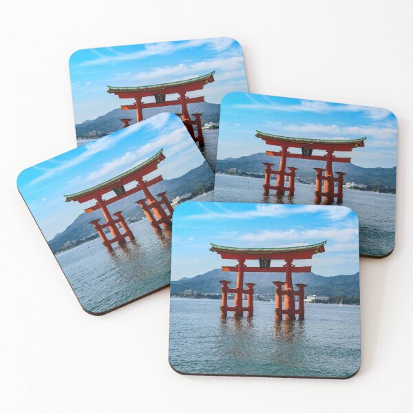 Item preview, The Floating Tori Gate of Itsukushima Shirne, Miyajima, Japan designed and sold by Japaholic.