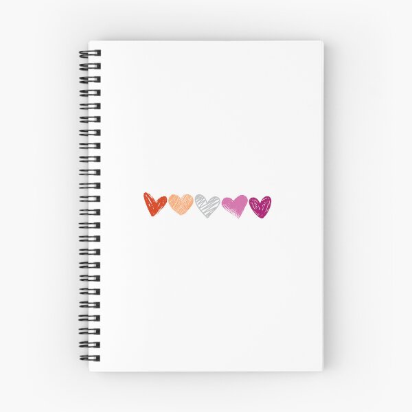 Item preview, Lesbian Pride Hearts designed and sold by chaoswitchshop.