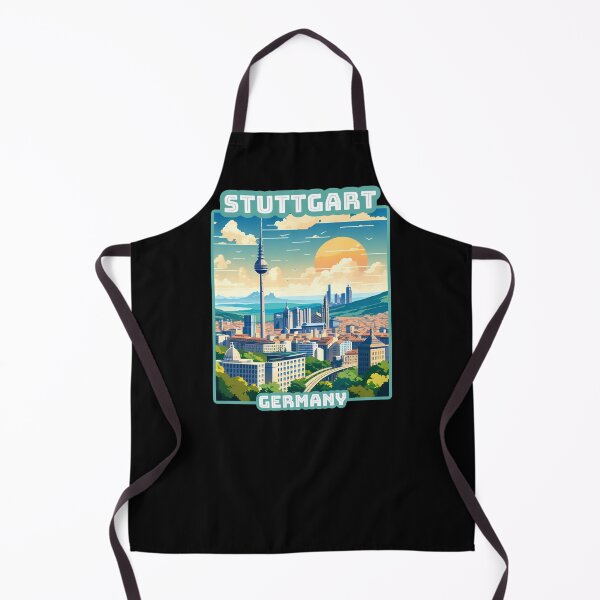Item preview, Architectural landscape of Stuttgart, Germany. Beautiful travel design. designed and sold by Unitepeople.
