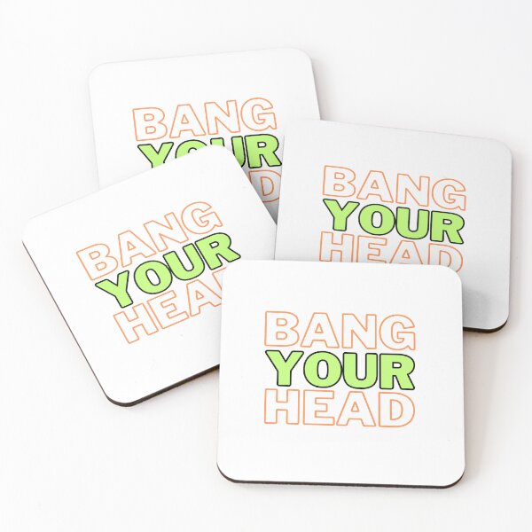 Artikelvorschau, Bang Your Head Rave Dance Metal Punk Rap Headbang entworfen und verkauft von Frostquest.
