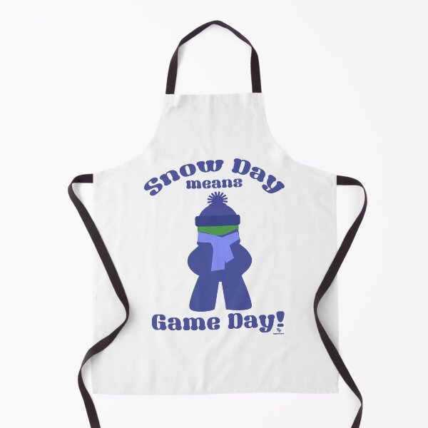 Item preview, Snow Day Gamer Winter Fun Meeple designed and sold by mytshirtfort.