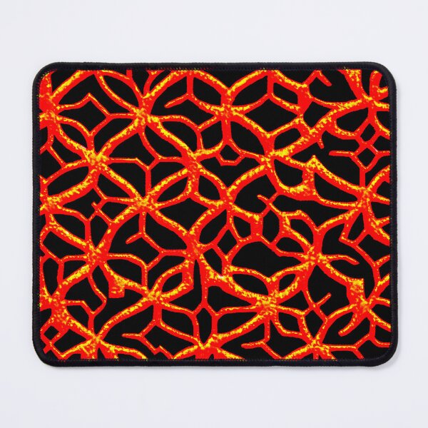 Item preview, #L085: Red Veins On Black With Yellow Highlight Line Matrix Series designed and sold by FarStarL33.