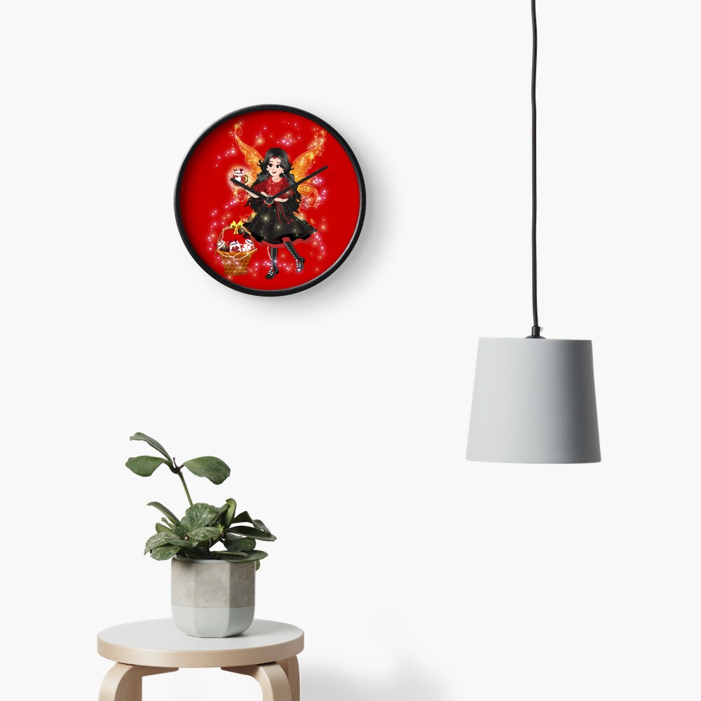 Item preview, Clock designed and sold by FairyBookClub.