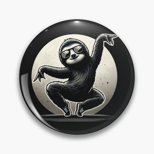 Item preview,  Breakdance sloth designed and sold by MiroArtAbstra.