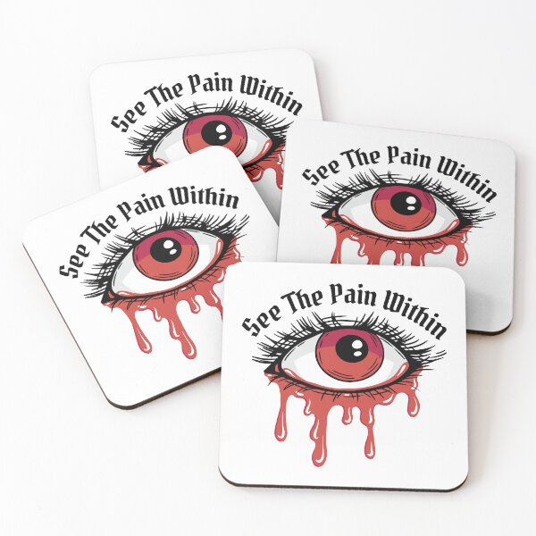 Item preview, Eternal Elegance Gothic Eye Blood Tear Statement  designed and sold by DrawHandArt.