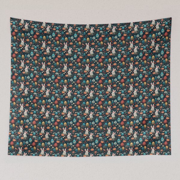 Item preview, Easter Joy Hare seamless pattern designed and sold by Dasvilo.