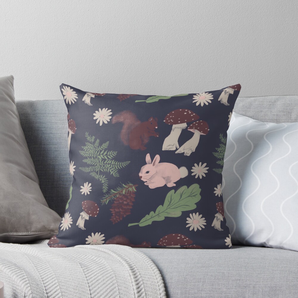 Item preview, Throw Pillow designed and sold by ashexplodes.