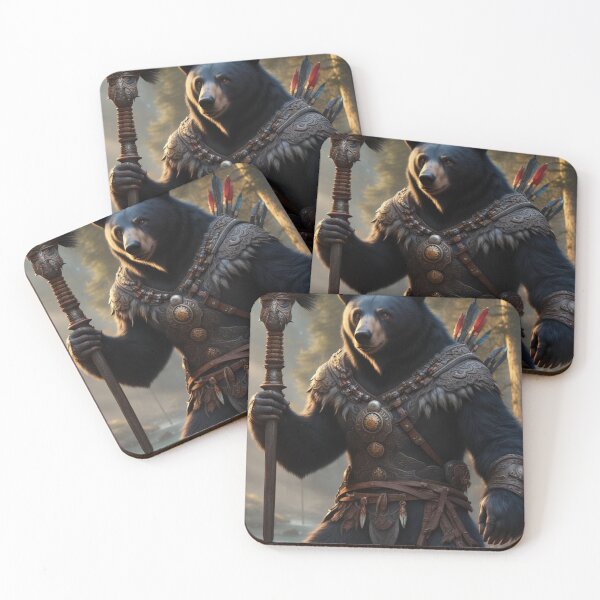 Item preview, Great Bear Warrior v1 designed and sold by Dryden Stewart Enterprises.