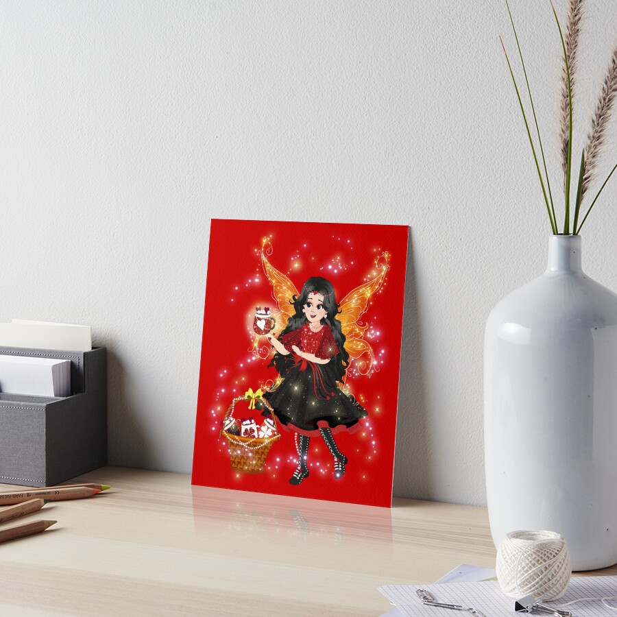 Item preview, Art Board Print designed and sold by FairyBookClub.