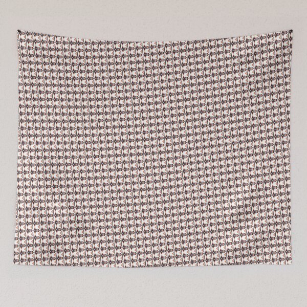 Item preview, Orange & White Contrasting Geometry Seamless Continuous Pattern Textile  designed and sold by Alchemy-A-La-G.