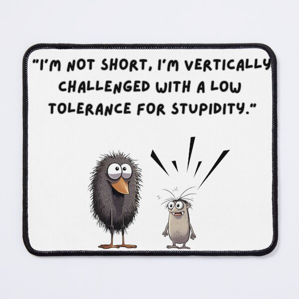 Item preview, The Vertically Challenged Artwork designed and sold by NDMDesignStudio.