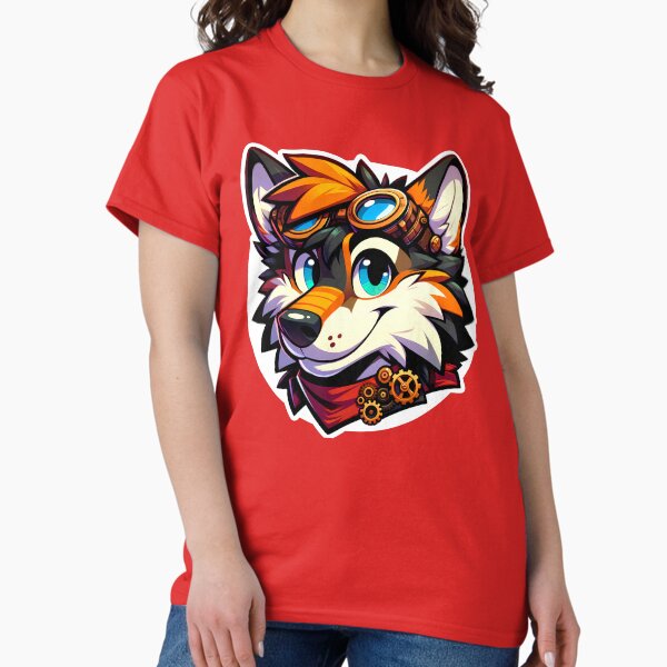Artikel-Vorschau von Steampunk Anthro Furry Wolf Art, designt und verkauft von BlueBullBazaar.