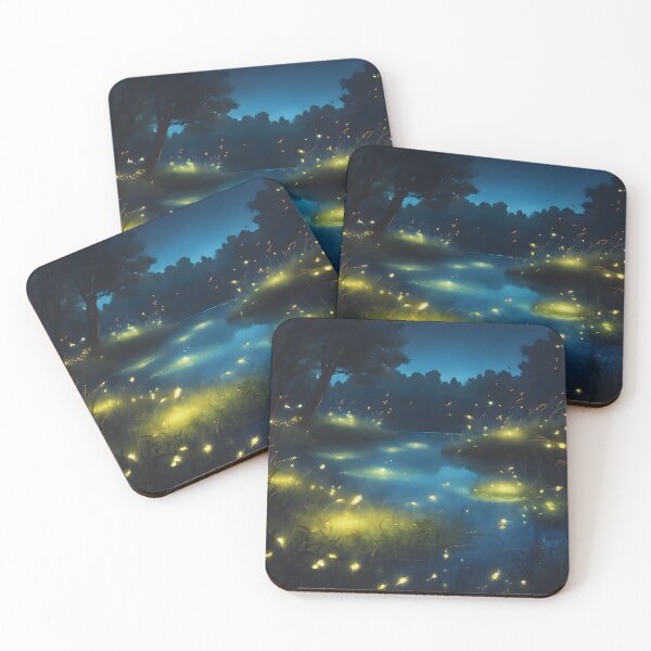 Item preview, Firefly Meadow in magical Waterscape designed and sold by colorvisionart.