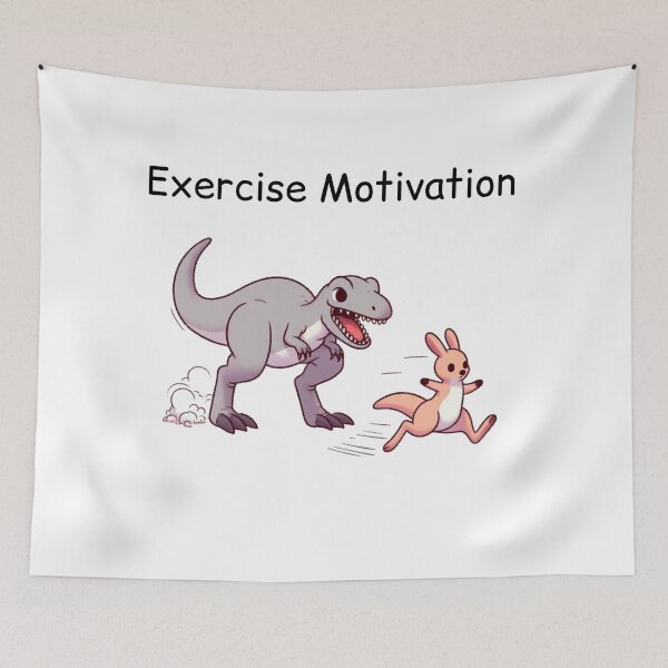Item preview, Exercise Motivaiton: Cute Kangaroo designed and sold by LemuellTrends.