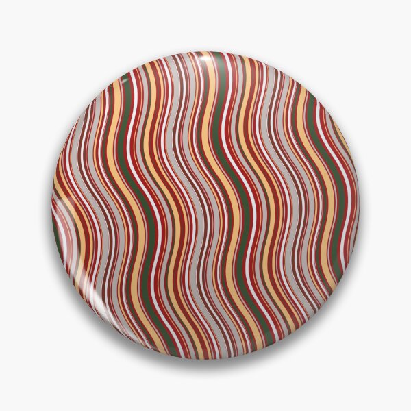 Item preview, Red Yellow & Green Waves Seamless Continuous Pattern Textile  designed and sold by Alchemy-A-La-G.