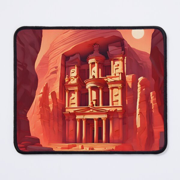 Item preview, Petra - Ancient Cityscape designed and sold by colorvisionart.