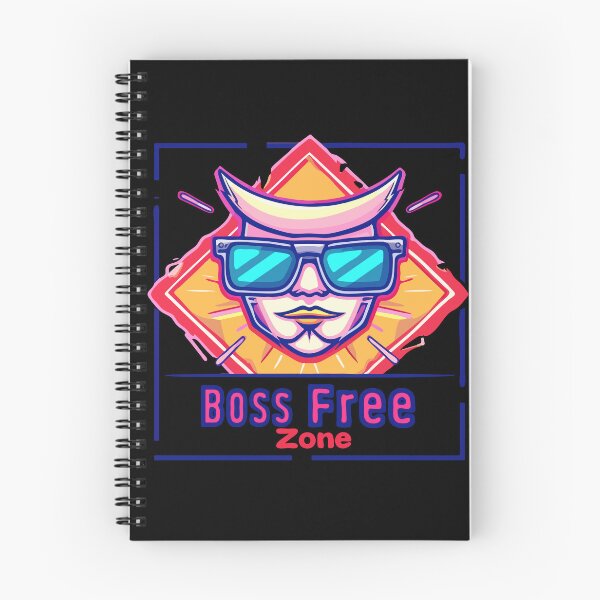 Item preview, Boss Free Zone designed and sold by TheRealmWithin.