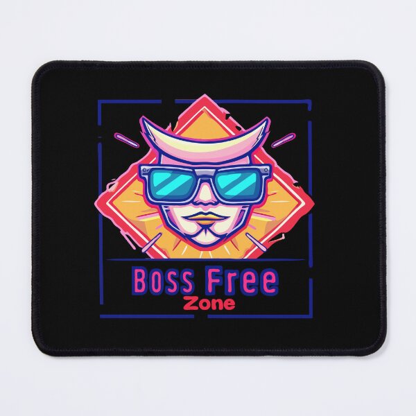 Item preview, Boss Free Zone designed and sold by TheRealmWithin.