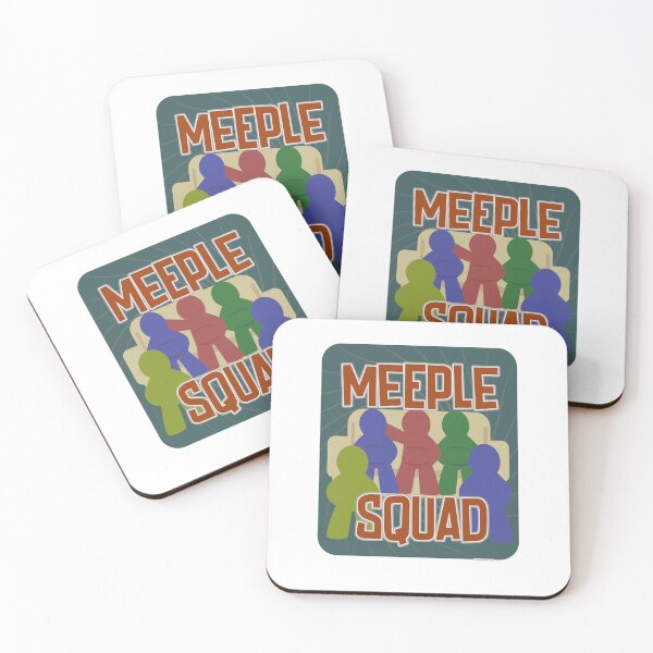 Item preview, Meeple Squad Fun Boardgame Meeple Slogan designed and sold by mytshirtfort.