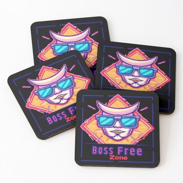 Item preview, Boss Free Zone designed and sold by TheRealmWithin.