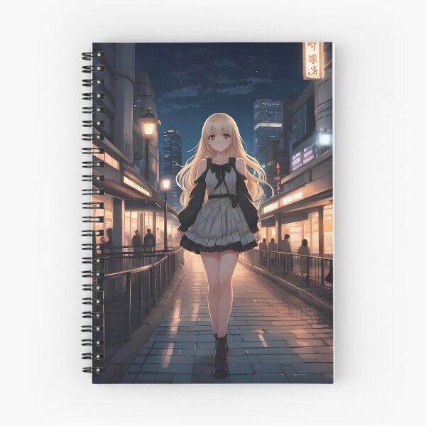 Item preview, Anime Girl in City designed and sold by GlobalDesigns-.