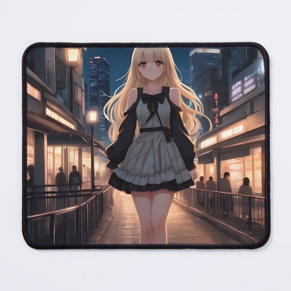 Item preview, Anime Girl in City designed and sold by GlobalDesigns-.