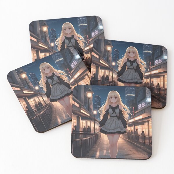 Item preview, Anime Girl in City designed and sold by GlobalDesigns-.