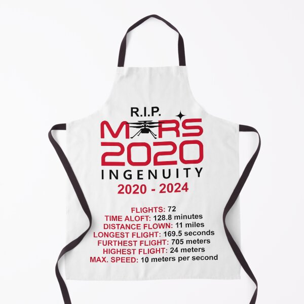 Item preview, Mars 2020 star Ingenuity R.I.P. (black) designed and sold by SolidEarthArt.