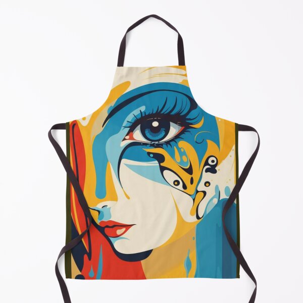 Item preview,  An exotic beauty, celestial gaze, elegant allure, cosmic mystery unfolds. designed and sold by WHITI_MANAWA.
