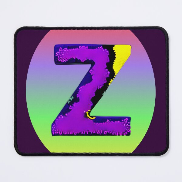 Item preview, letter Z, monogram 3. typography collage. ABC art. gift 2024 designed and sold by Minibubb.