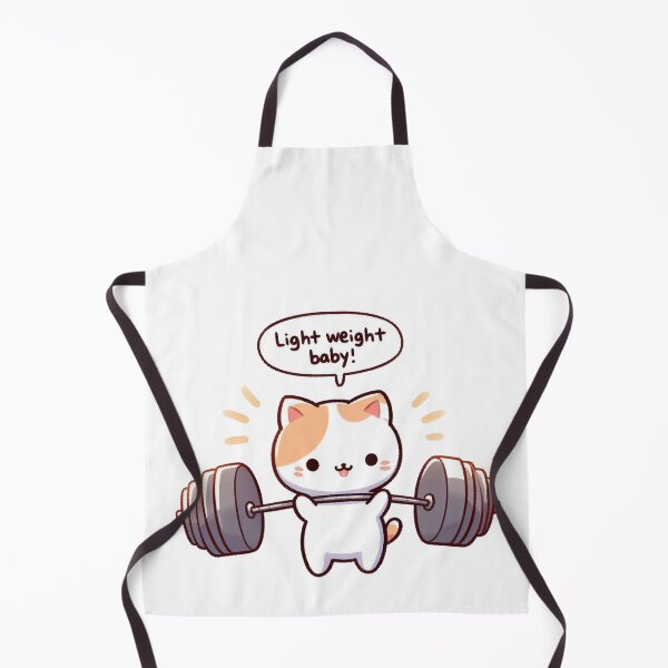 Item preview, Powerlifting: Cute Cat designed and sold by LemuellTrends.