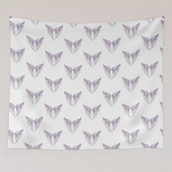 Item preview, Silver Angel Wings designed and sold by feistyfeminine.