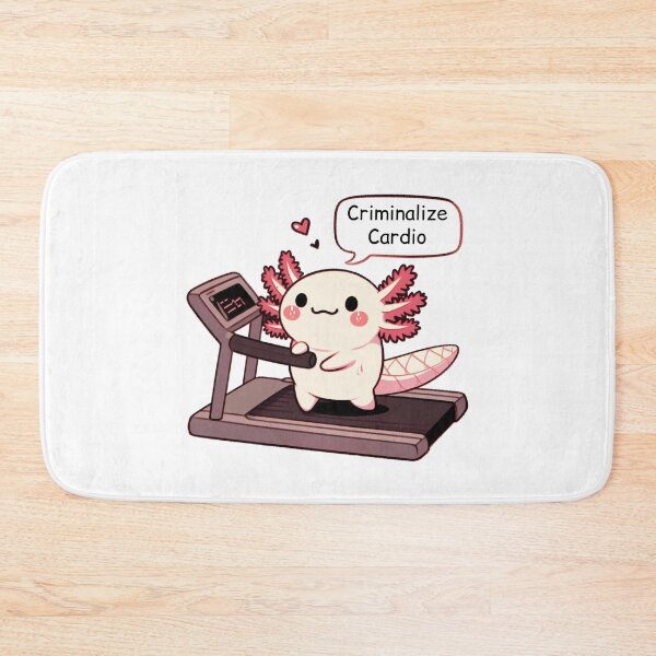 Item preview, Criminalize Cardio: Cute Axolotl designed and sold by LemuellTrends.