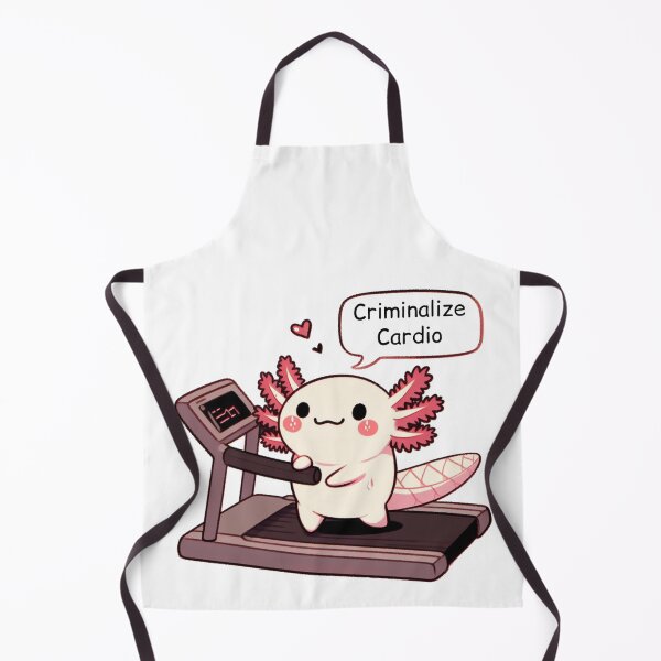 Item preview, Criminalize Cardio: Cute Axolotl designed and sold by LemuellTrends.
